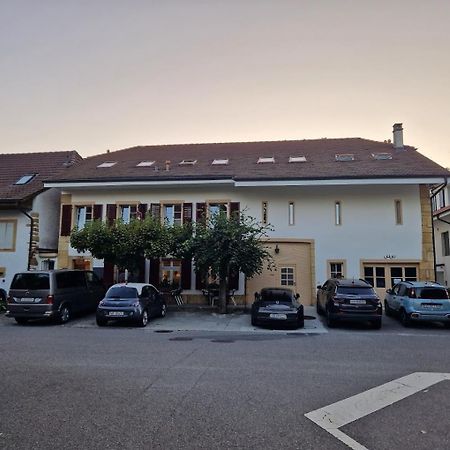 Hotel Restaurant Croix Blanche Sugiez Ngoại thất bức ảnh